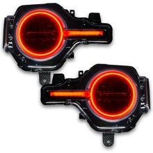 Load image into Gallery viewer, Oracle 21-22 Ford Bronco Headlight Halo Kit w/DRL Bar - Base Headlights ColorSHIFT -w/2.0 Controller
