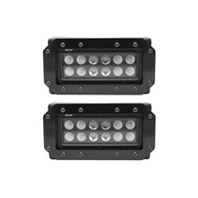 Load image into Gallery viewer, Westin HDX Flush Mount B-FORCE LED Light Kit (Set of 2) w/wiring harness - Black
