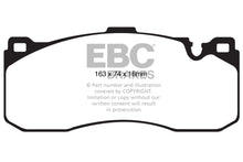 Load image into Gallery viewer, EBC 08-10 BMW 135 3.0 Twin Turbo Redstuff Front Brake Pads
