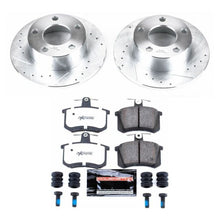Load image into Gallery viewer, Power Stop 95-97 Audi A6 Rear Z26 Street Warrior Brake Kit
