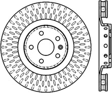 Load image into Gallery viewer, StopTech 09-15 Cadillac CTS-V Cryo Slotted Front Right Sport Brake Rotor

