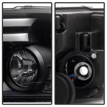 Load image into Gallery viewer, Spyder Dodge Ram 13-15 Projector Headlights Light Bar DRL Black PRO-YD-DR13-LBDRL-BK

