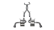 Load image into Gallery viewer, Corsa 16-18 Chevy Camaro SS 6.2L Xtreme 2.75in Cat-Back Dual Rear Exit w/ Single 4.5in Polished Tips
