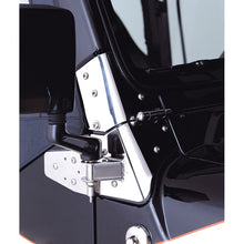 Load image into Gallery viewer, Rugged Ridge 97-02 Jeep Wrangler TJ Stainless Steel Mirror Relocation Brackets
