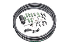 Load image into Gallery viewer, Radium Engineering Early Nissan Fuel Hanger Plumbing Kit Stainless Filter
