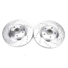 Load image into Gallery viewer, Power Stop 13-18 Ford C-Max Front Evolution Drilled &amp; Slotted Rotors - Pair

