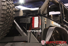 Load image into Gallery viewer, Spyder Jeep Wrangler 07-15 LED Tail Lights Red Clear ALT-YD-JWA07-LED-RC
