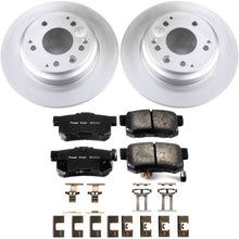 Load image into Gallery viewer, Power Stop 96-98 Acura RL Rear Z17 Evolution Geomet Coated Brake Kit
