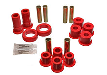 Load image into Gallery viewer, Energy Suspension 91-94 Ford Explorer/Bronco II 2WD/4WD Red Rear Leaf Spring Bushing Set
