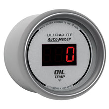 Load image into Gallery viewer, Autometer Ultra-Lite 52MM 0-340 Deg F Digital Oil Temperature
