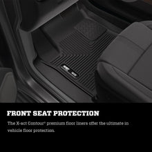 Load image into Gallery viewer, Husky Liners 14-17 Chevrolet Silverado 1500 Standard Cab X-Act Contour Black Front Floor Liners
