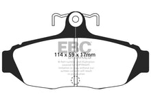Load image into Gallery viewer, EBC 87-93 Ford Mustang 5.0 Ultimax2 Rear Brake Pads
