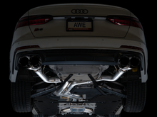 Load image into Gallery viewer, AWE Tuning 19-23 Audi C8 S6/S7 2.9T V6 AWD Track Edition Exhaust - Diamond Black Tips
