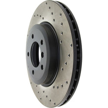 Load image into Gallery viewer, StopTech 06-08 BMW Z4 Drilled Front Left Cryo Rotor
