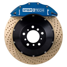 Load image into Gallery viewer, StopTech 08-13 Lexus IS F Front BBK w/Blue ST-60 Calipers Drilled Zinc 380x32mm Rotors Pads SS Lines
