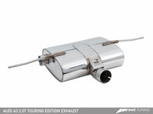 Load image into Gallery viewer, AWE Tuning Audi 8V A3 Touring Edition Exhaust - Dual Outlet Chrome Silver 90 mm Tips
