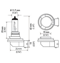 Load image into Gallery viewer, Hella Optilux H8 12V/55W XB Xenon White Bulb (pair)
