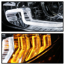 Load image into Gallery viewer, Spyder 16-18 Honda Civic 4Dr w/LED Seq Turn Sig Lights Proj Headlight - Chrome - PRO-YD-HC16-SEQ-C
