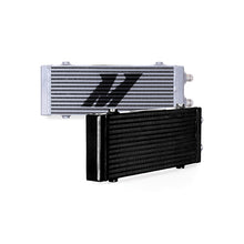 Load image into Gallery viewer, Mishimoto Universal Medium Bar and Plate Dual Pass Black Oil Cooler

