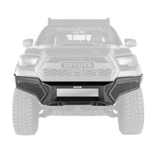 Load image into Gallery viewer, Go Rhino 16-21 Toyota Tacoma Element Front Bumper with Fixed Light Bar Mount Textured Black

