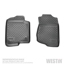 Load image into Gallery viewer, Westin 15-18 Ford F150 Super Crew and Super Cab Profile Floor Liners Front Row - Black

