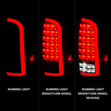 Load image into Gallery viewer, ANZO 05-15 Toyota Tacoma Full LED Tail Lights w/Light Bar Sequential Black Housing Smoke Lens
