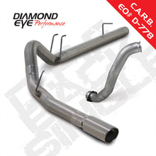 Load image into Gallery viewer, Diamond Eye KIT 4in DPF-BACK w/ DP SGL SS 08-10 Ford 6.4L Powerstroke F250/F350
