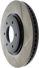 Load image into Gallery viewer, StopTech Power Slot 08-09 Infiniti QX4/QX56 / 07-09 Nissan Armada Left Front Slotted Rotor
