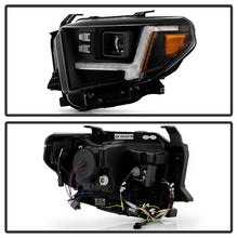 Load image into Gallery viewer, Spyder Apex 14-21 Toyota Tundra High-Power LED Module Headlights - Black (PRO-YD-TTU14V2AP-SBSEQ-BK)
