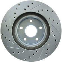 Load image into Gallery viewer, StopTech Select Sport 13-15 Subaru BRZ Slotted / Drilled Left Front Rotor
