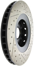 Load image into Gallery viewer, StopTech Drilled &amp; Slotted Right Sport Brake Rotor for 2009 Cadillac CTS-V
