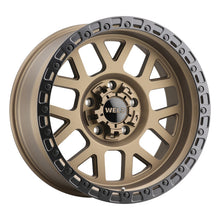 Load image into Gallery viewer, Weld Off-Road W115 17X9 Cinch 6X135 6X139.7 ET00 BS5.00 Satin Bronze / Satin Black 106.1
