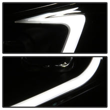 Load image into Gallery viewer, xTune 09-14 Acura TSX Projector Headlights - Light Bar DRL - Black (PRO-JH-ATSX09-LB-BK)
