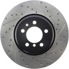 Load image into Gallery viewer, StopTech Sport Drilled &amp; Slotted Rotor - Rear Left
