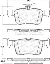 Load image into Gallery viewer, StopTech 13-18 Lincoln MKZ / Ford Fusion Street Select Rear Brake Pads
