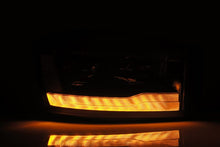 Load image into Gallery viewer, AlphaRex 06-08 Dodge Ram 1500HD PRO-Series Projector Headlights Plank Style Black w/Seq Signal/DRL
