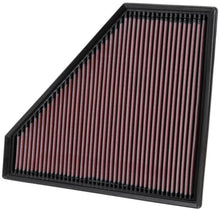 Load image into Gallery viewer, K&amp;N Replacement Panel Air Filter 12.313in OS L x 10.313in OS W x 1.188in H for 13-14 Cadillac ATS
