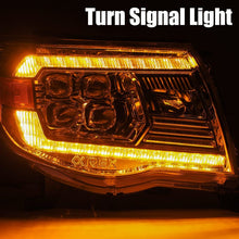Load image into Gallery viewer, AlphaRex 05-11 Toyota Tacoma NOVA LED Projector Headlights Plank Style Chrome w/Activation Light/DRL
