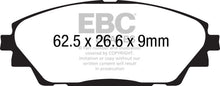 Load image into Gallery viewer, EBC 14+ Mazda 3 2.0 (Japan Build) Redstuff Front Brake Pads
