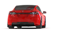 Load image into Gallery viewer, Rally Armor 21-23 Tesla Model S / S Plaid Black UR Mud Flap w/ Red Logo
