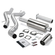 Load image into Gallery viewer, Banks Power 02-05 Chevy 6.6L SCLB Monster Exhaust System - SS Single Exhaust w/ Chrome Tip
