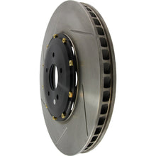 Load image into Gallery viewer, StopTech 09-11 Nissan GT-R Front Right Slotted Bare Iron 380x34mm Aero-Rotor Kit
