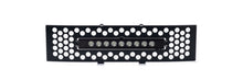 Load image into Gallery viewer, Putco 11-14 Ford F-150 - EcoBoost Bumper Grille Inserts - Black SS Punch w/ 10in Luminix Light Bar
