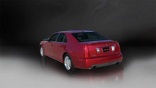 Load image into Gallery viewer, Corsa 05-07 Cadillac STS 4.6L 2.5in Axle-Back Dual Rear w Single 4in Black Pro-Series Tips
