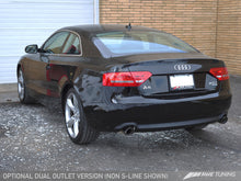 Load image into Gallery viewer, AWE Tuning Audi B8 A5 2.0T Touring Edition Exhaust - Dual Outlet Polished Silver Tips
