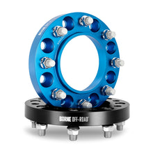 Load image into Gallery viewer, Mishimoto Borne Off-Road Wheel Spacers 8X165.1 121.3 45 M14 Blk
