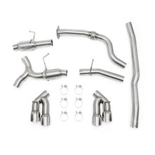 Load image into Gallery viewer, Mishimoto 2016+ Chevrolet Camaro 2.0T Quad Polished Tip Cat-Back Exhaust
