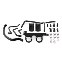 Load image into Gallery viewer, Mishimoto 2016+ Chevrolet Camaro 2.0T Baffled Oil Catch Can Kit - Black
