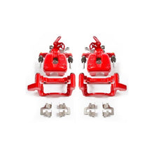 Load image into Gallery viewer, Power Stop 08-09 Audi A3 Rear Red Calipers w/Brackets - Pair
