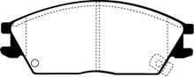 Load image into Gallery viewer, EBC 95-99 Hyundai Accent Greenstuff Front Brake Pads
